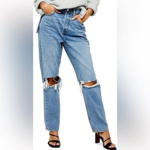 Top shop dad jeans. Size 14US. Like new.